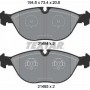 Колодки гальмівні (передні) Audi A8/BMW 7 (E38)/VW Golf IV 94- (Teves) Q+
