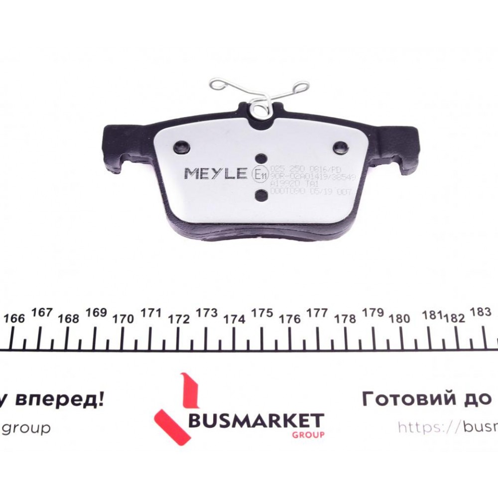 Колодки гальмівні (задні) VW Golf/Touran 1.0-2.0 TDI 12- (Ate)