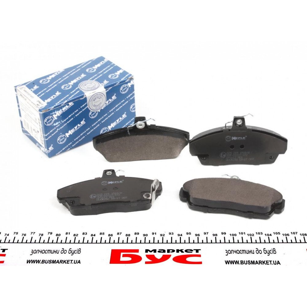 Колодки гальмівні (передні) Honda Civic VI/VII -05