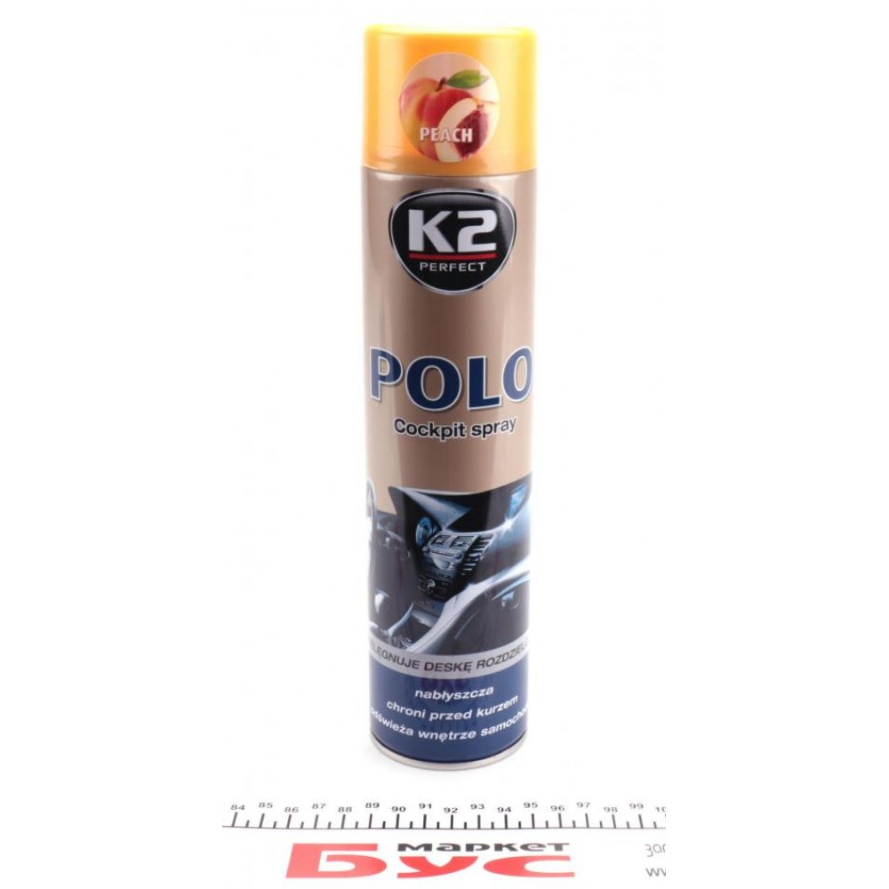Засіб для чистки пластика (приборної панелі) Peach (600ml)