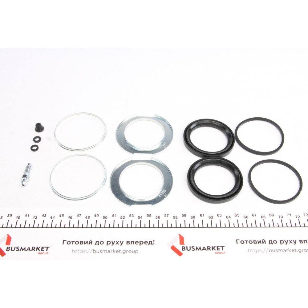 Ремкомплект супорта (переднього) MB S-class (W126) 79-91 (d=60mm) (+2 поршня) (Bendix)