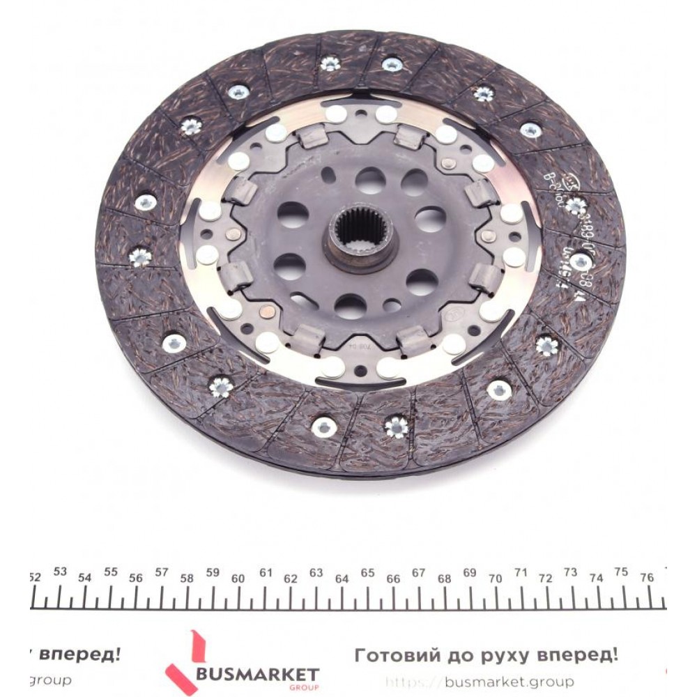 Демпфер + комплект зчеплення VW Caddy 1.9TDI 77kw 04-10/GOLF VI 1.6TDI 66-77kw 09-13