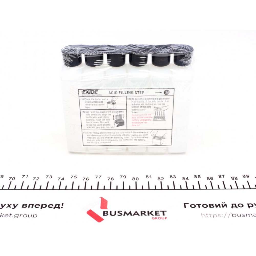 Акумуляторна батарея 3Ah/50A (113x70x85/+R/B0) (AGM) (мото) (сухозаряджений)
