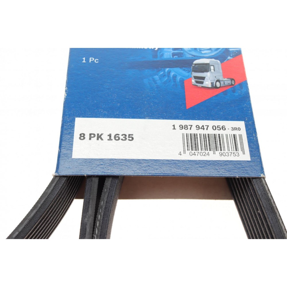 Ремінь генератора MB Axor 2 (OM926) 04- (8PK1635)