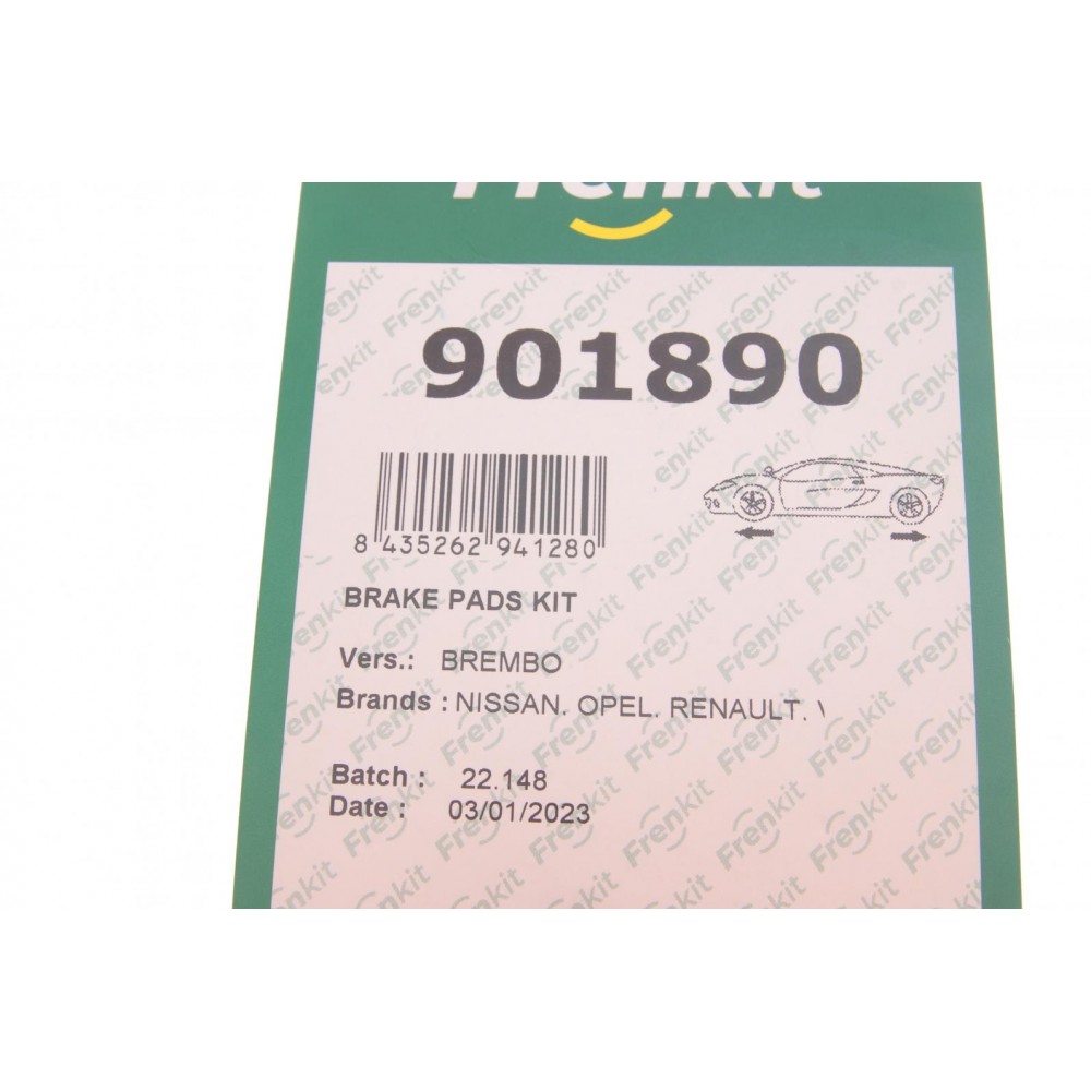 Планка супорта прижимна (к-кт) MB Vito (W447) 14- (Brembo)