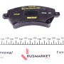 Колодки гальмівні (передні) Toyota Corolla 02-07 (Lucas) Q+