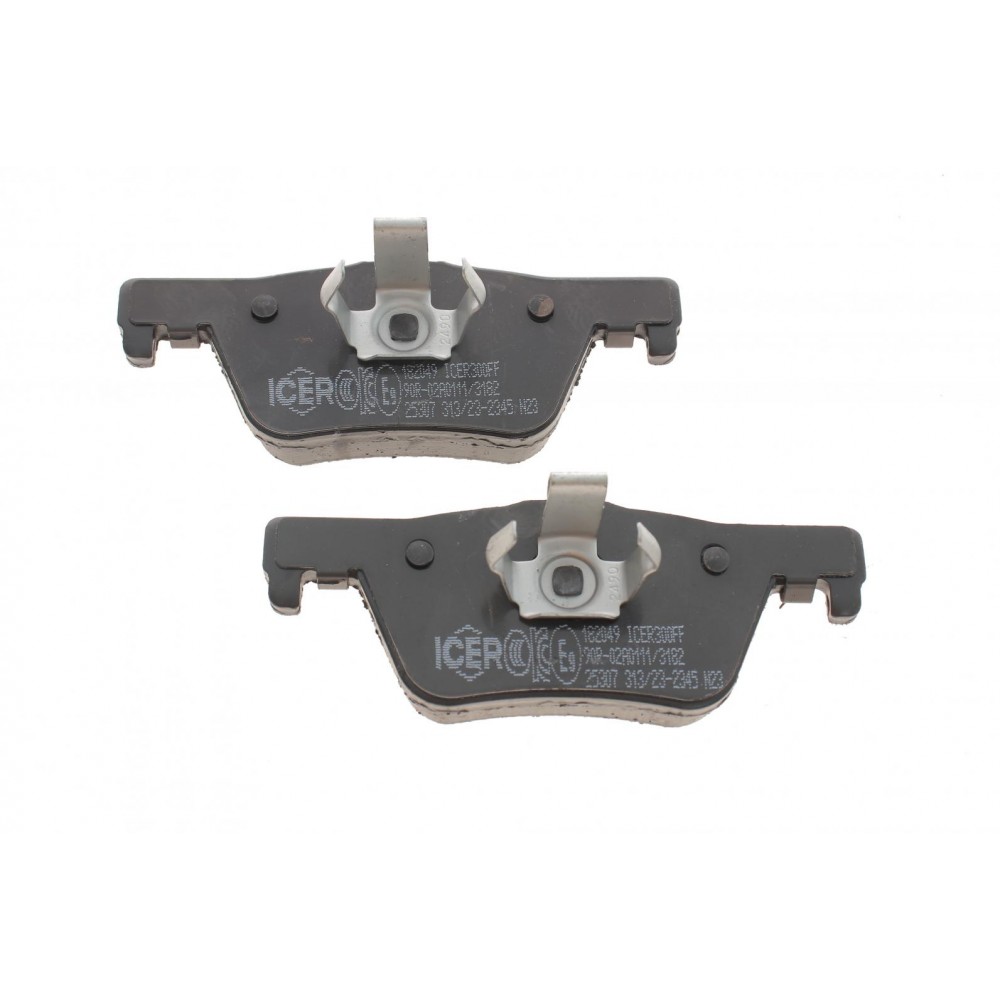 Колодки гальмівні (задні) BMW 1 (F20-21)/2 (F22-23/F27/F45)/3 (F30-31/F34/F80)/4 (F32-33/F36) 11-