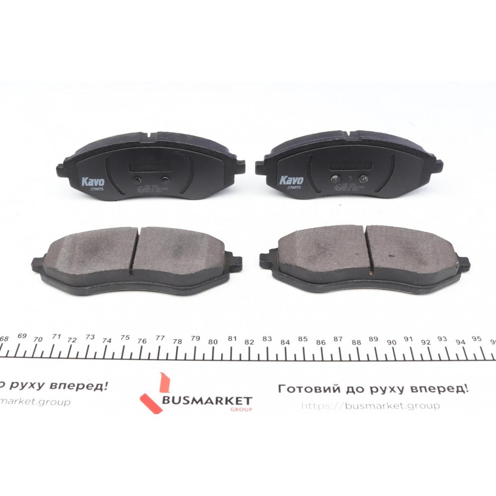 Колодки гальмівні (передні) Daewoo Lanos/Chevrolet Aveo 03- (Akebono)