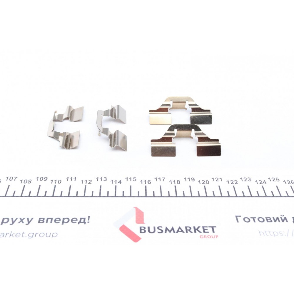 Планка супорта (заднього) прижимна (к-кт) Renault Scenic I/Megane II 98- (Lucas)