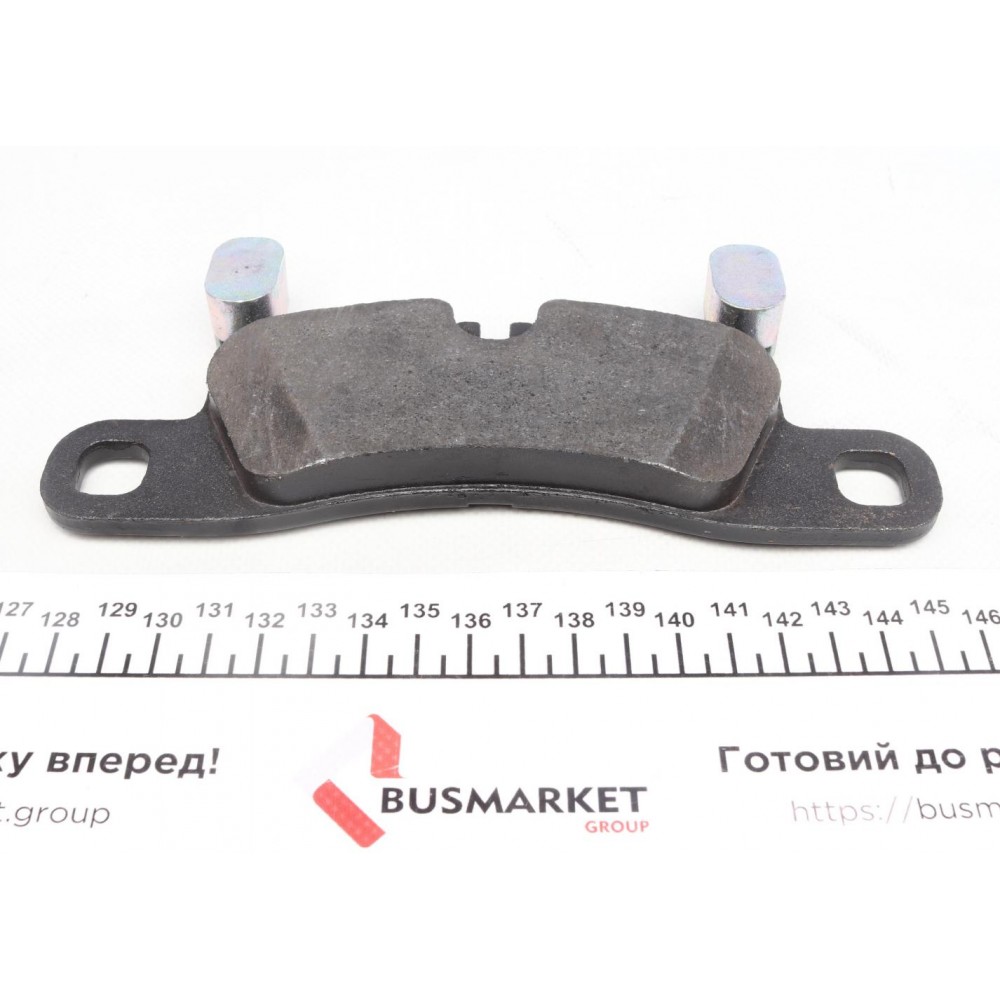 Колодки гальмівні (задні) Porsche Cayenne 10- (187.4x64x17) (Brembo)