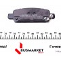 Колодки гальмівні (задні) Subaru Forester 98-08/Impreza 00-09/Legacy II/III 94-03/Outback 00-03
