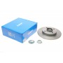 Диск гальмівний (задній) Citroen C3 09-/C4/Peugeot 307/207 04-/208 12- (249х9 (+ABS) (з підшипником)