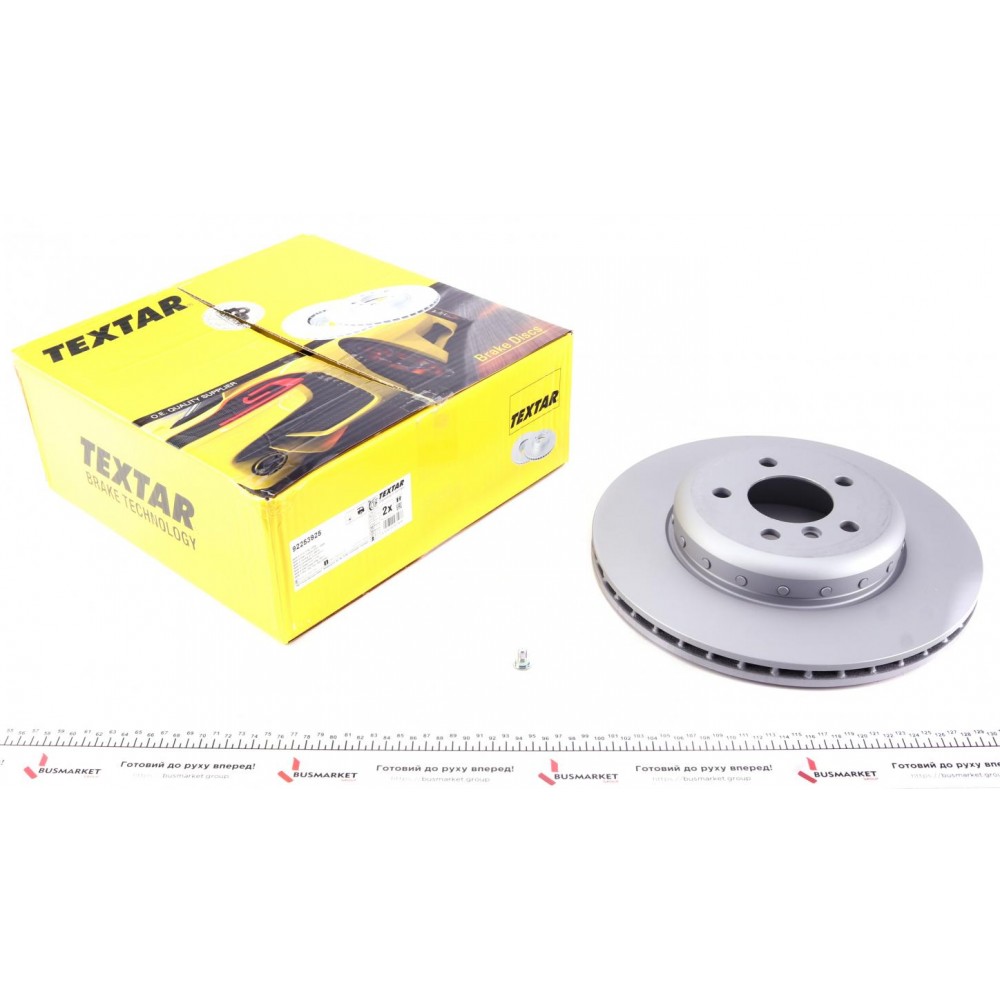 Диск гальмівний (задній) BMW 5 (F10/F11)/6 (F06/F13)/ 7 (F01-04) 09- (345x24) PRO+