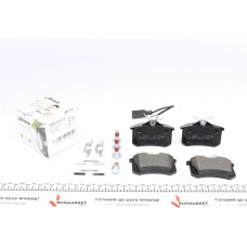 Колодки гальмівні (задні) VW Sharan 95-10/Ford Galaxy 95-06 (87x52.8x17.2) (з датчиком)