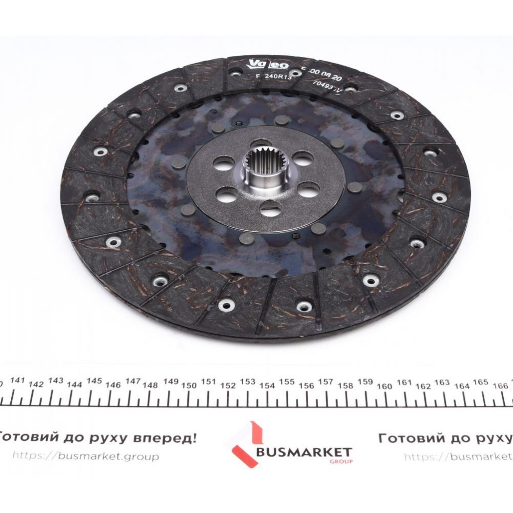 Демпфер + комплект зчеплення Renault Master III 2.3dCi 10- FWD (+вижимний), M9T (z=21/d=250mm)