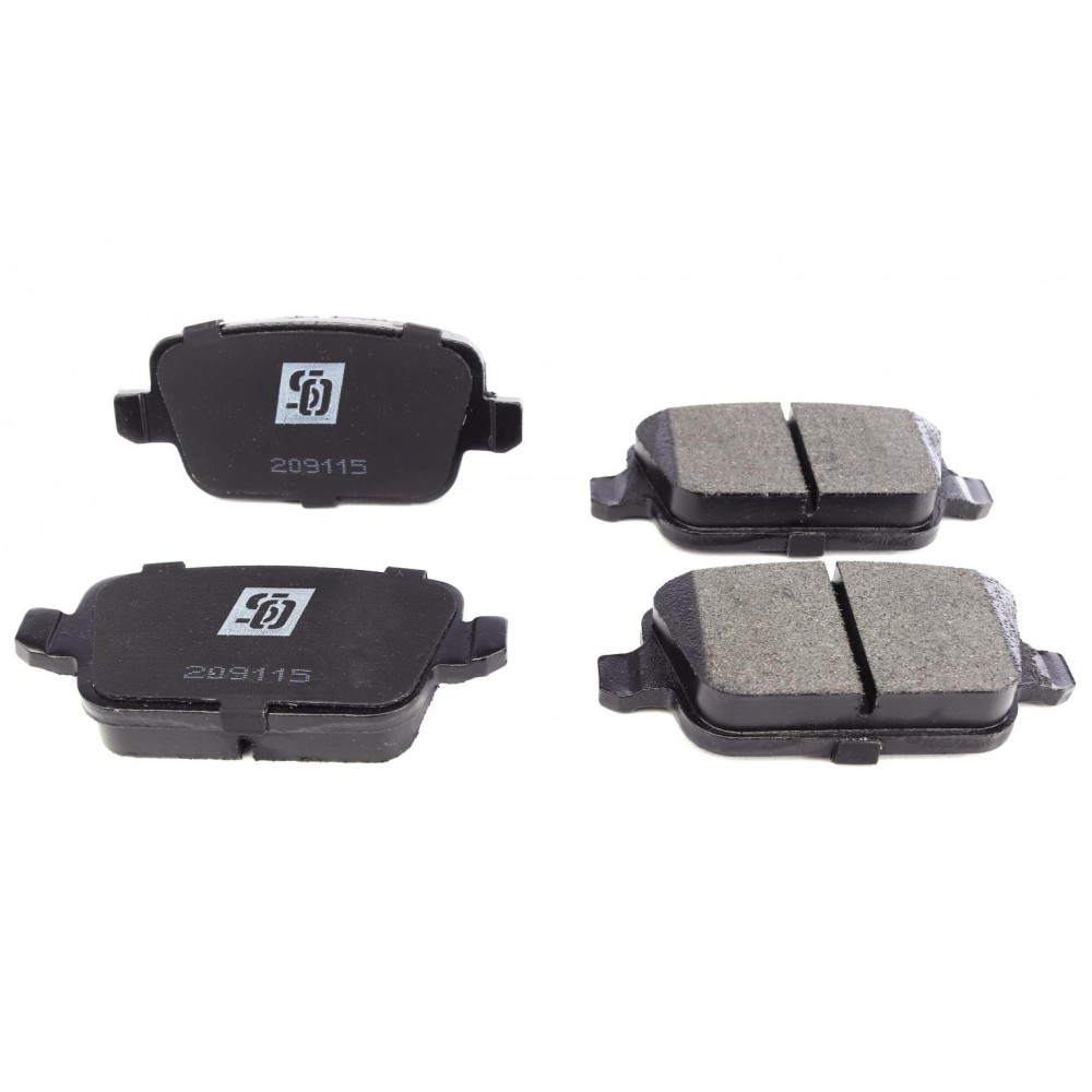Колодки гальмівні (задні) Ford Kuga 08-/Mondeo IV 07-15 (TRW)