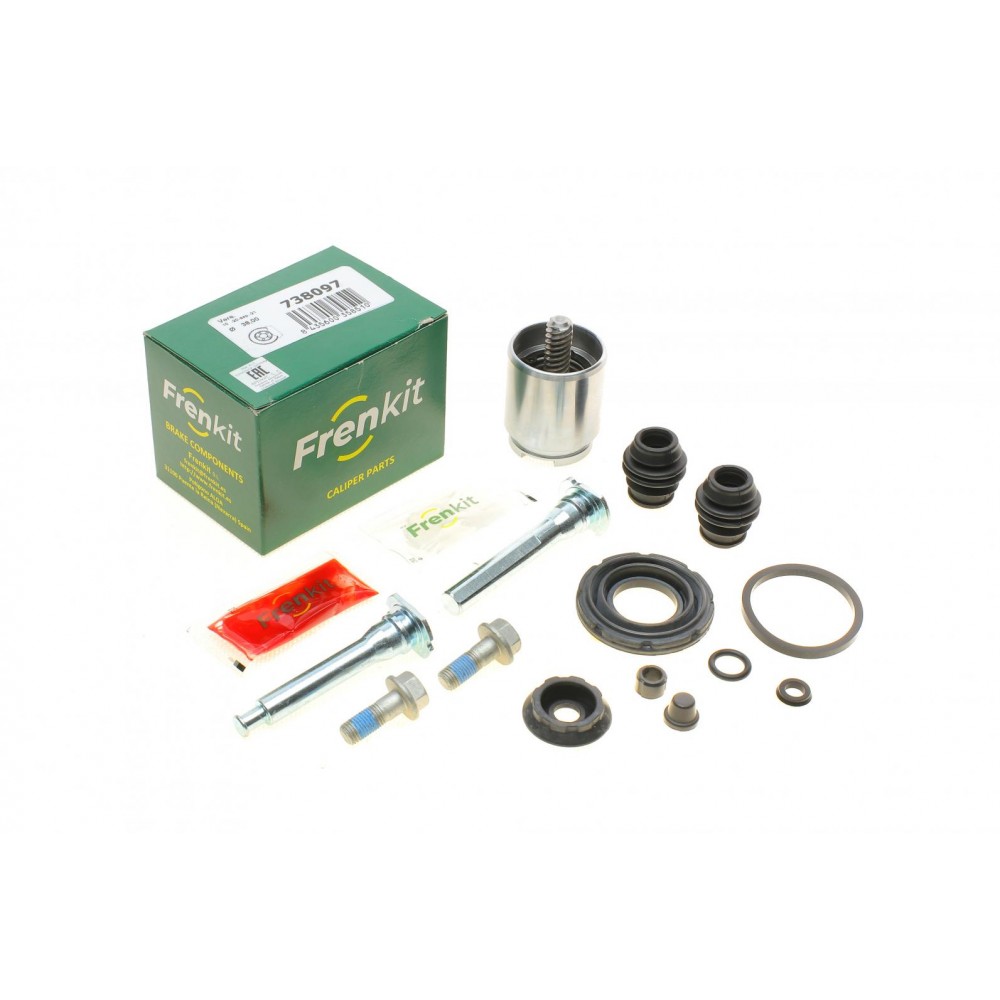 Ремкомплект супорта (заднього) Mazda 6 12- (d=38mm) (+поршень/направляюча) (Akebono)