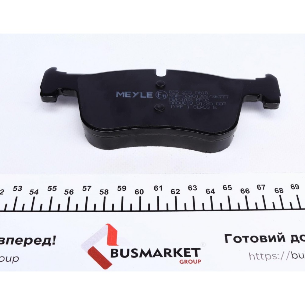 Колодки гальмівні (передні) BMW 1 (F20)/3 (F30)/4 (F32) 10-