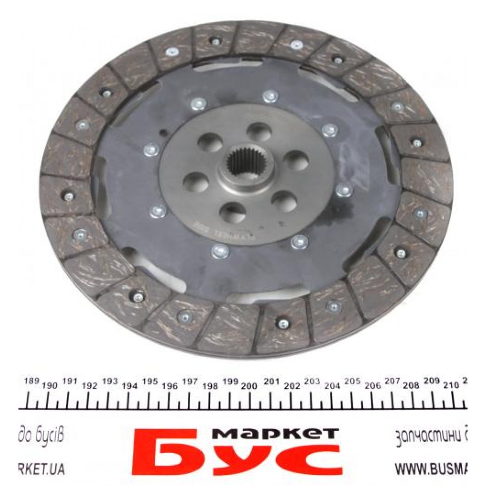Комплект зчеплення VW Caddy 1.9TDI 03- (d=228 мм) (+вижимний)