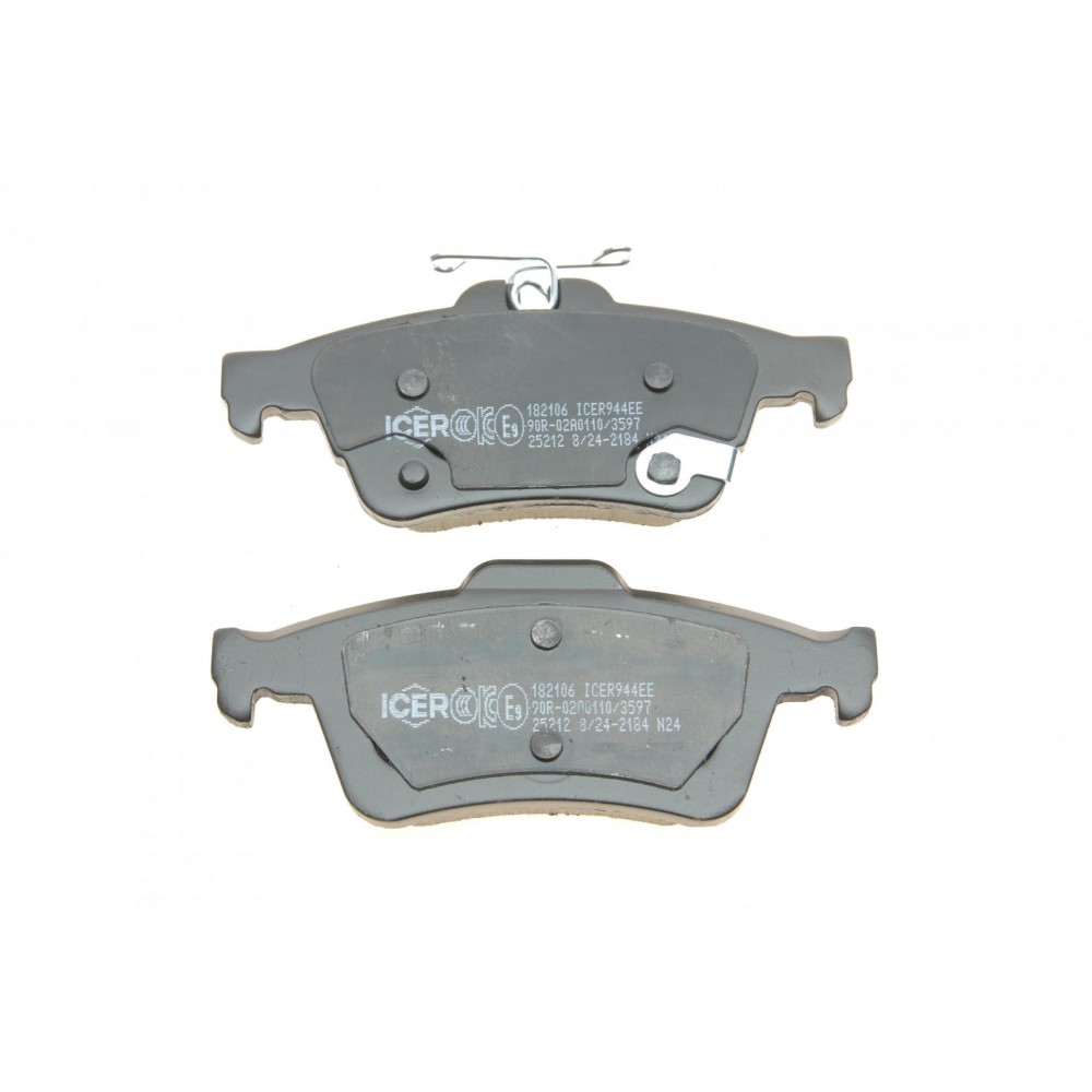 Колодки гальмівні (задні) Ford C-Max/Focus/Kuga/Transit Connect 10-/Citroen C4 09-/Volvo 04-