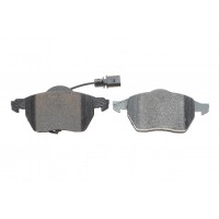Колодки гальмівні (передні) Audi A4/A6/VW Passat 96-05 (Teves) Q+ (з датчиками)
