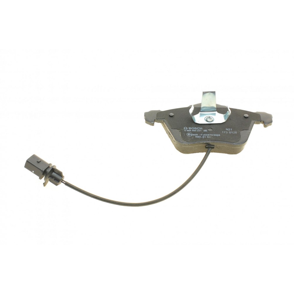 Колодки тормозные (передні) Audi A4 03-09/A6/A8 03-11/Seat Exeo 08-13 (+датчики)