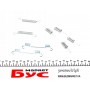 Комплект пружинок колодок ручника MB Sprinter 408-416/VW LT 46 (Ate)
