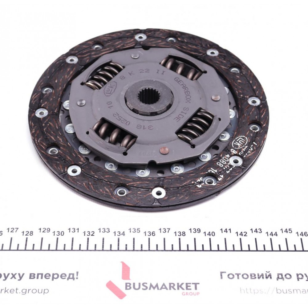 Комплект зчеплення Fiat Panda 1.1/1.2 LPG/Natural Power 03-