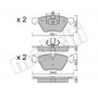 Колодки гальмівні (передні) BMW 3 (E90/E91/E92) 07-13/5 (E60/E61) 03-10/X1 (E84) 09-15