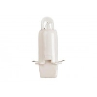 Автолампа 12V 2CP PCB 10mm Tall Twistlock White (в щиток приладів)