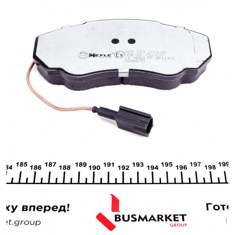 Колодки гальмівні (передні) Citroen Jumper/Fiat Ducato/Peugeot Boxer 02- R15