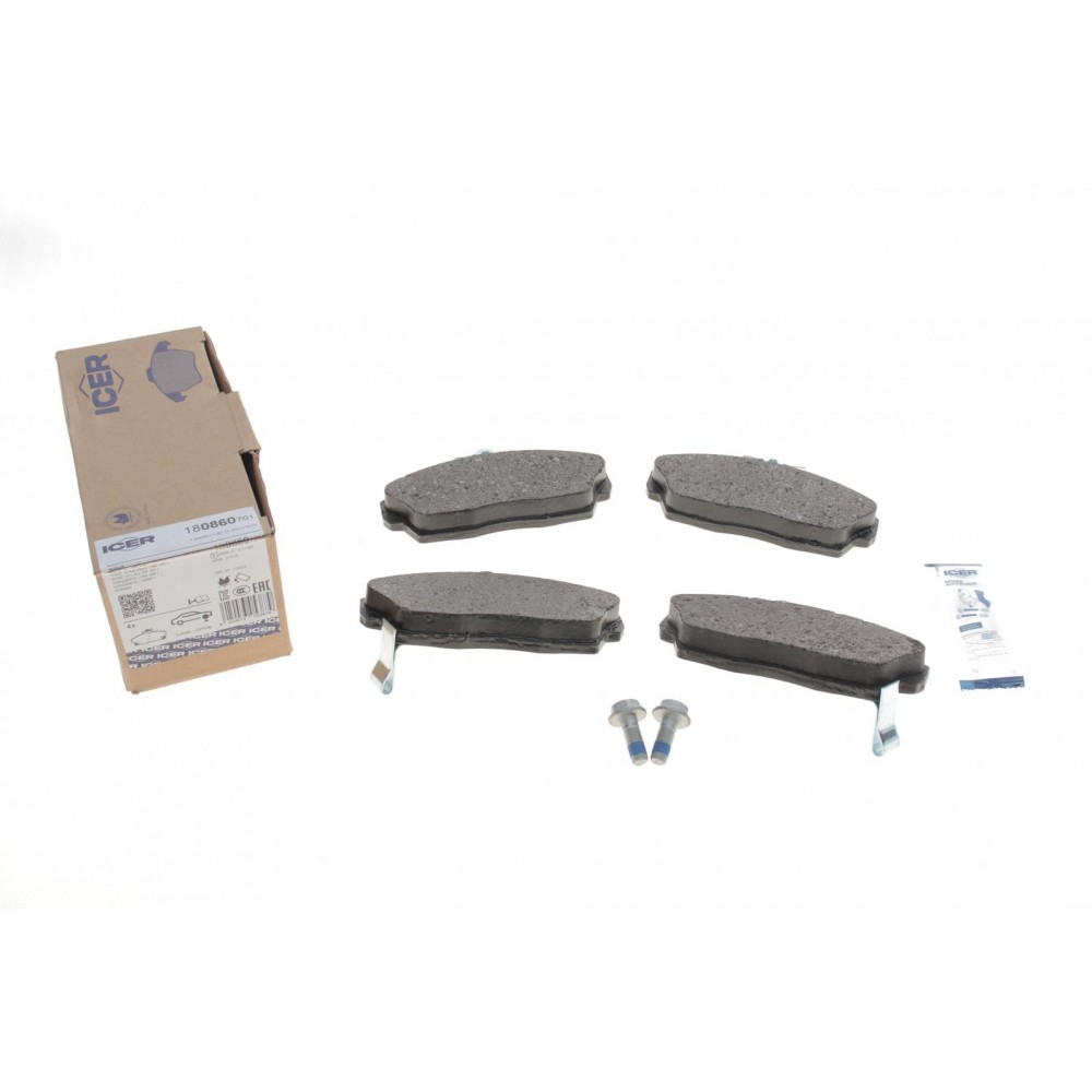 Колодки гальмівні (передні) Honda Civic VI/VII 94-05/Concerto 89-95/Rover 400 90-00