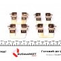 Колодки гальмівні (задні) Acura MDX 13-/Honda Odyssey 17- (TRW)