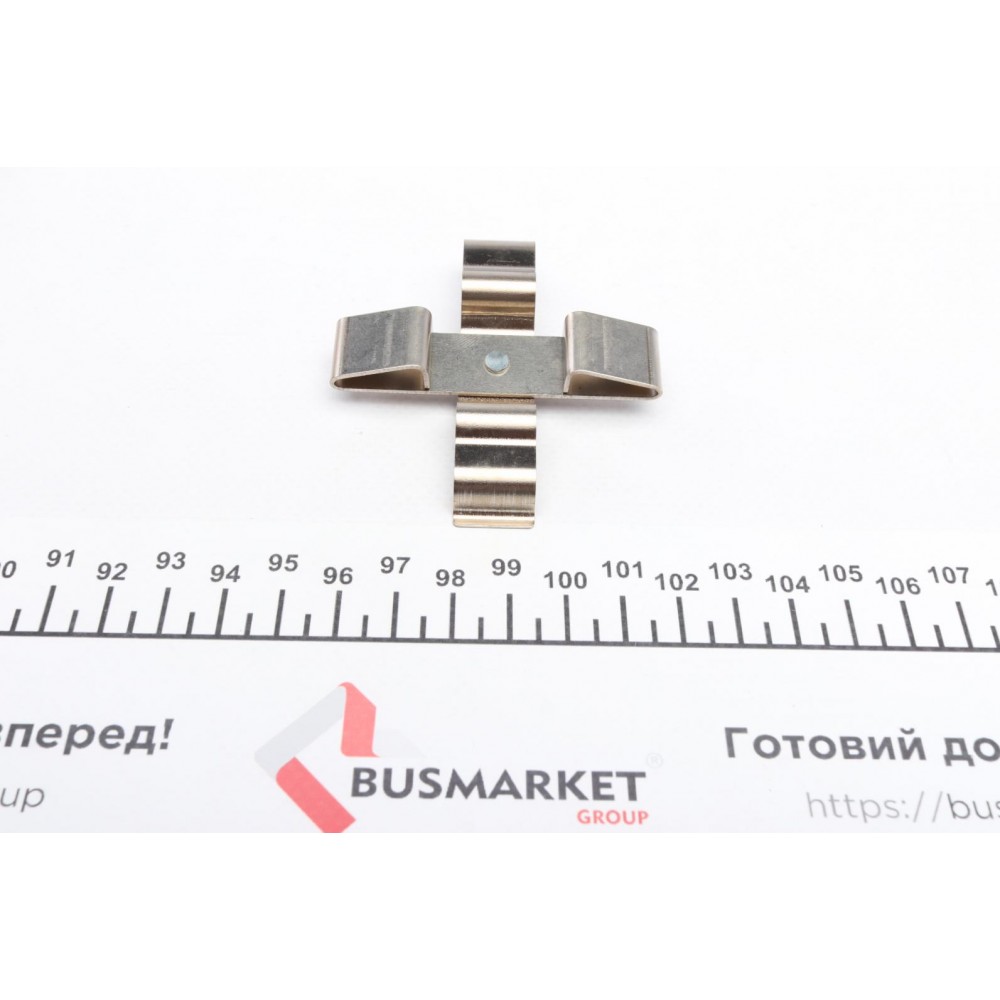 Планка супорта (заднього) прижимна (к-кт) VW Touareg 2.5TDI/3.0TDI 02-10 (Brembo)