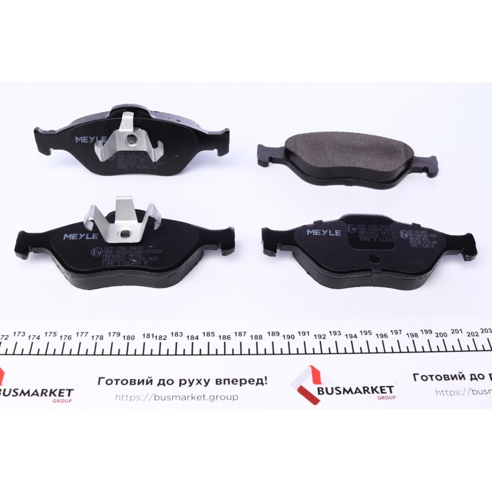 Колодки гальмівні (передні) Ford Fiesta 95-10/Fusion/Ka 02-12/Puma/Mazda 121 96-03/Mazda 2 03-07