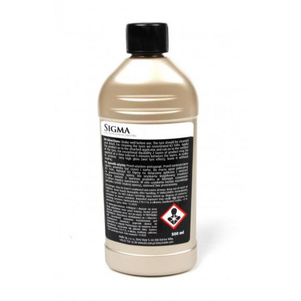Засіб для консервації та блиску гуми Sigma (500ml)