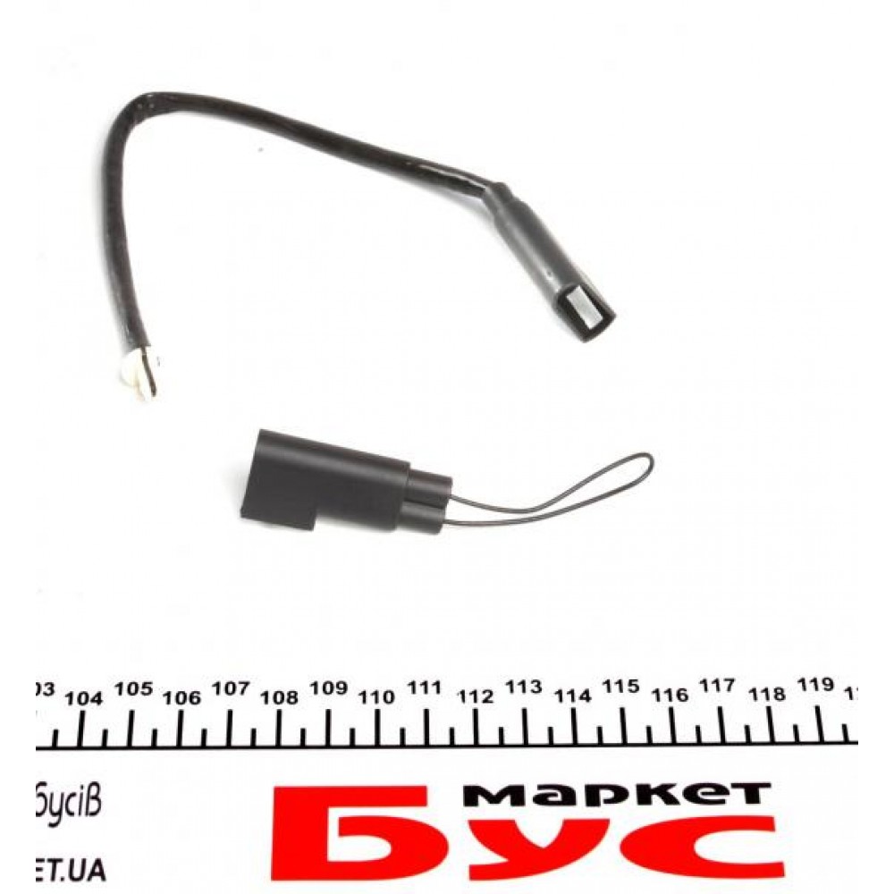 Колодки гальмівні (передні) Ford Transit V347 06- (FWD) (Bosch) Q+ (з датчиком)