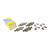Колодки гальмівні (передні) Opel Astra F 91-01/Vectra A/B 88-03/Kadett E 85-92/Omega A 86-94