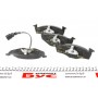 Колодки гальмівні (передні) Skoda Fabia/VW Polo 1.0-2.0 00-14 Q+ (з датчиком)