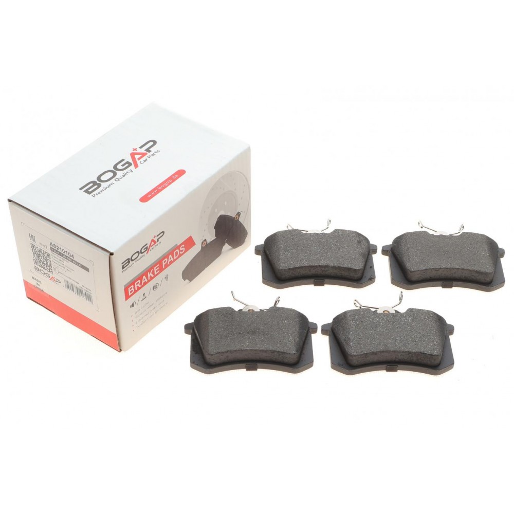 Колодки гальмівні (задні) VW Caddy 04-15/Golf 97-16/Passat B5 96-05/Skoda Fabia/Citroen/Peugeot 99-