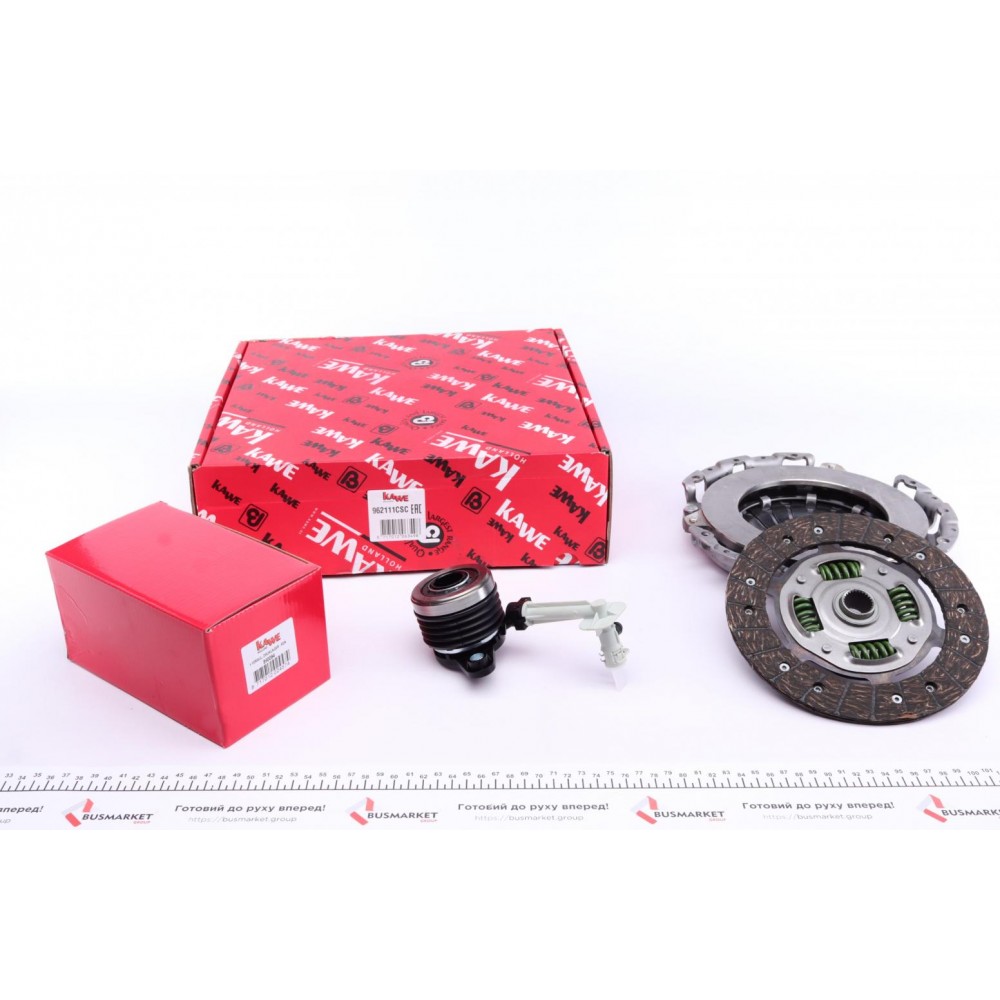 Комплект зчеплення Renault Kangoo 1.6 16V 08- (d=200mm) (+вижимний)
