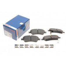 Колодки гальмівні (передні) Toyota Auris 06-12/Corolla 06-14 (з прижимною пластиною)