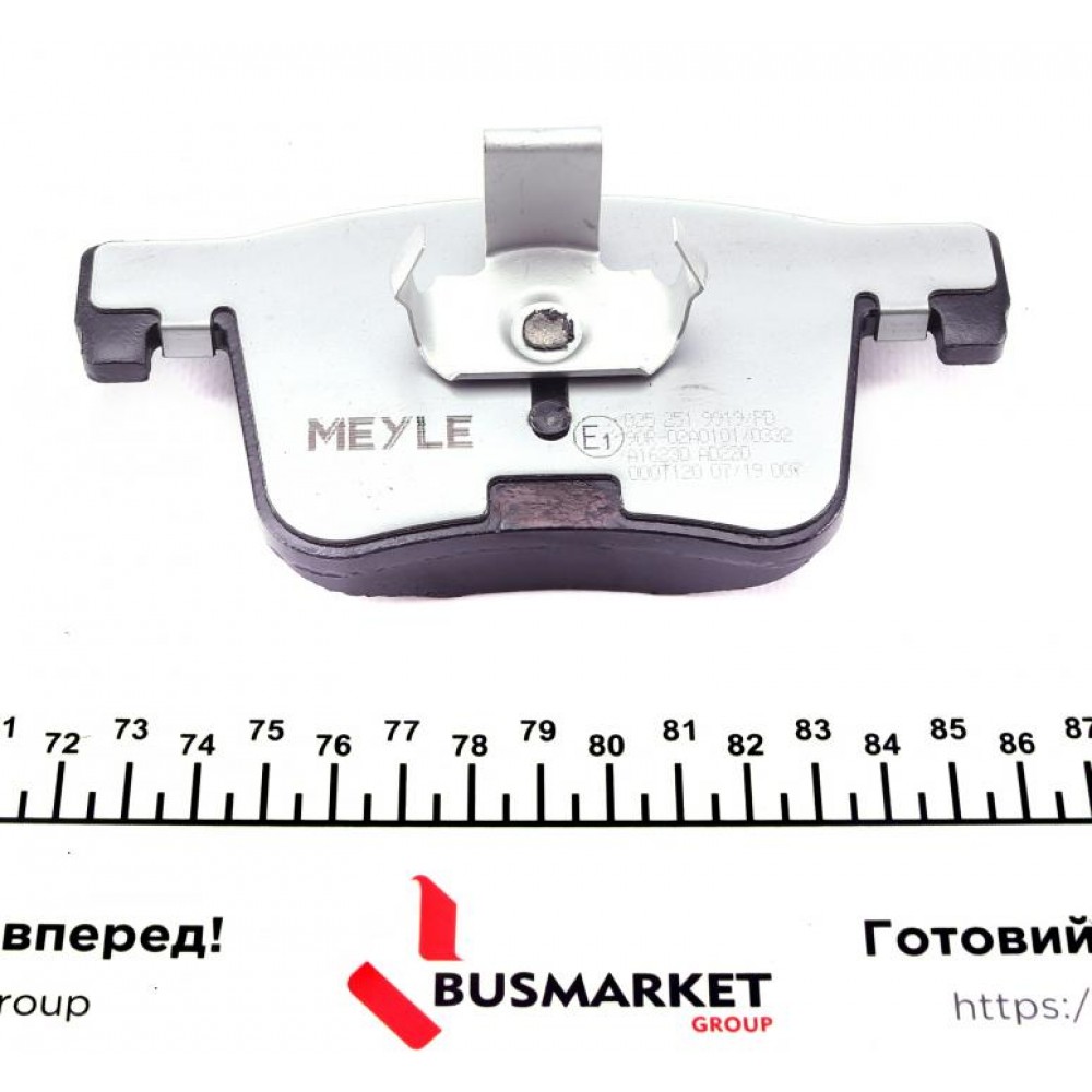 Колодки гальмівні (передні) BMW 1 (F20)/2 (F22)/3 (F30)/4 (F32) 11-