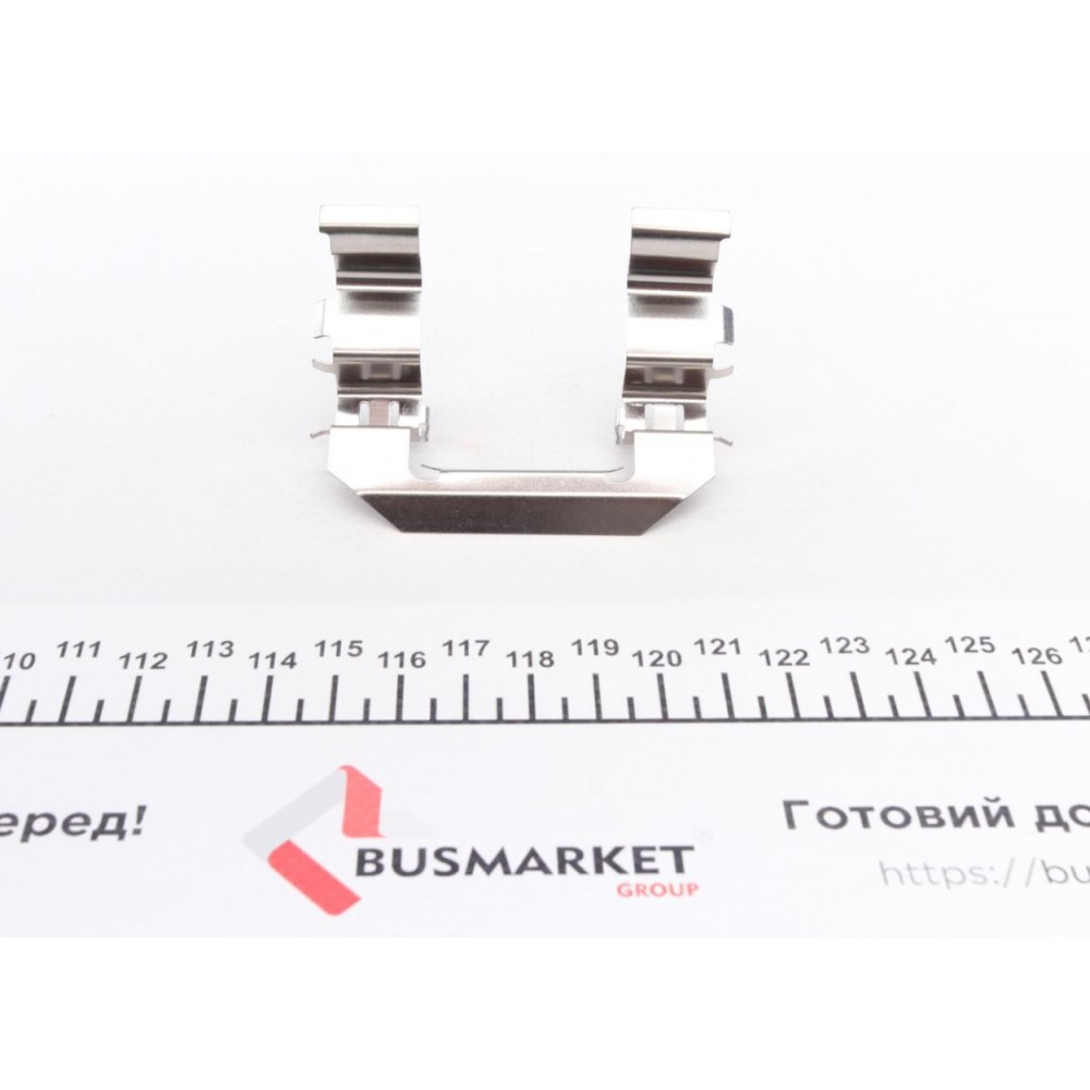 Планка супорта (переднього) прижимна (к-кт) Nissan Pathfinder III 05-/Renault Koleos I 08-