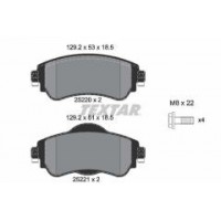 Колодки гальмівні (передні) Citroen C4 09-/DS4 11-15 (TRW) Q+