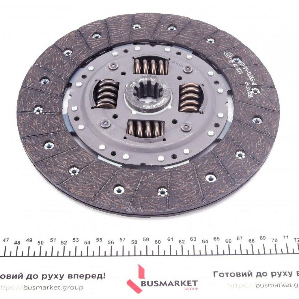 Комплект зчеплення Renault Master/Opel Movano 2.3dCi/CDTI 10- (d=260mm), RWD