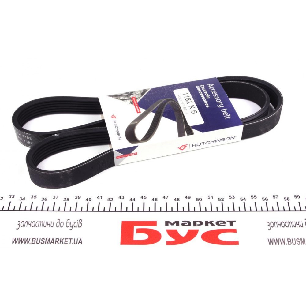Ремінь генератора Citroen Jumper/Fiat Ducato/Peugeot Boxer 2.0/2.2HDi/JTD 02- (6PK1182)