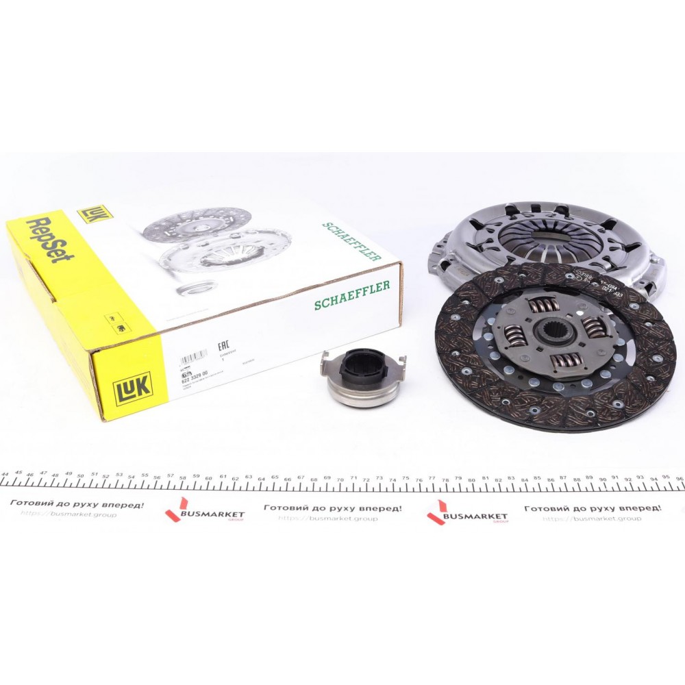 Комплект зчеплення Honda Civic 1.8 i-VTEC 05- (d=230mm) (+вижимний)
