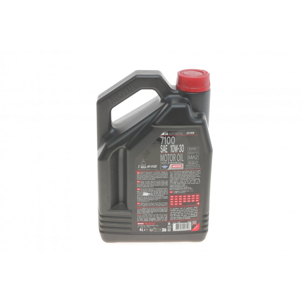 Олива 10W30 7100 4T (4L) MA2 100% Синтетика