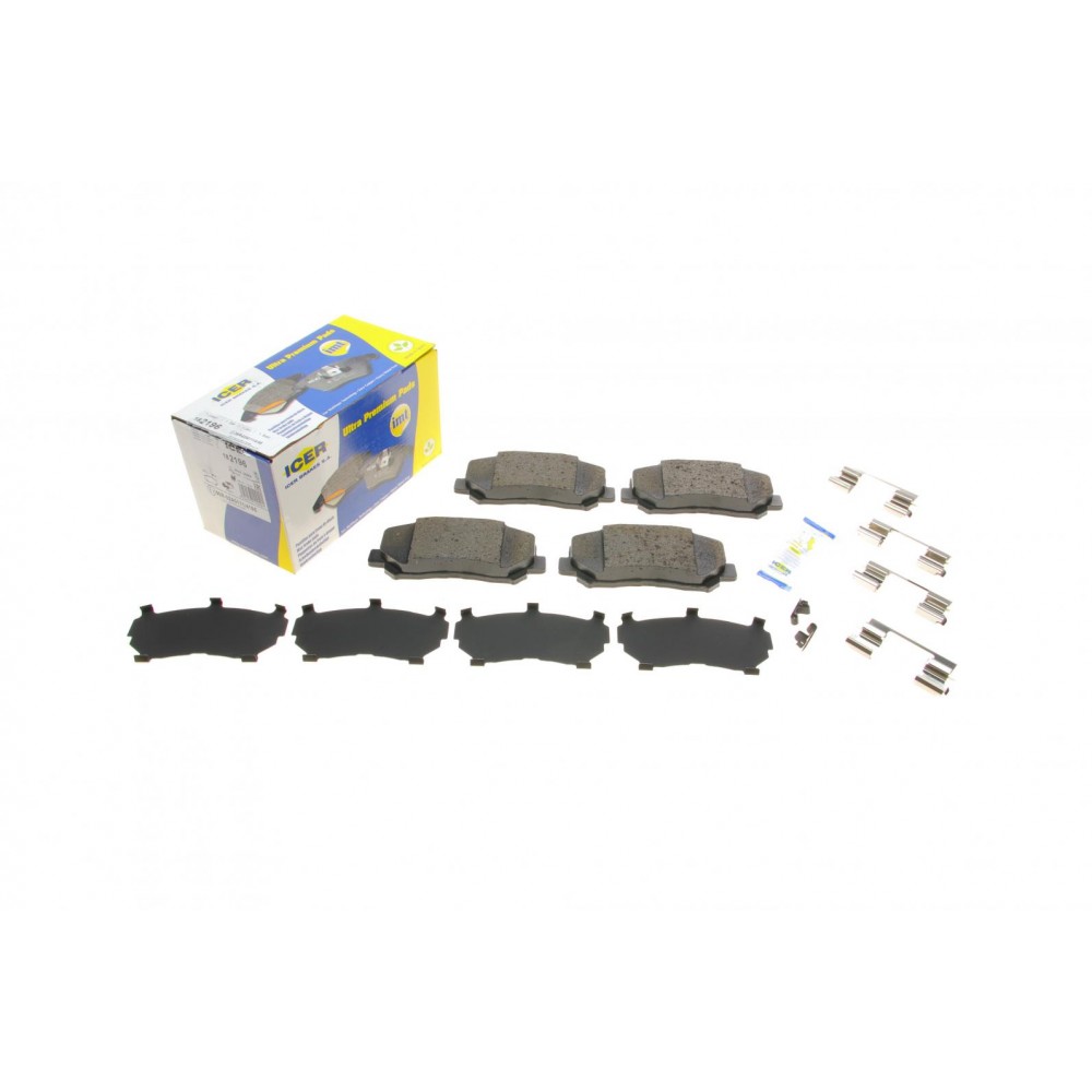 Колодки гальмівні (передні) Jeep Cherokee 2.0-2.2 CRD/3.2 13-